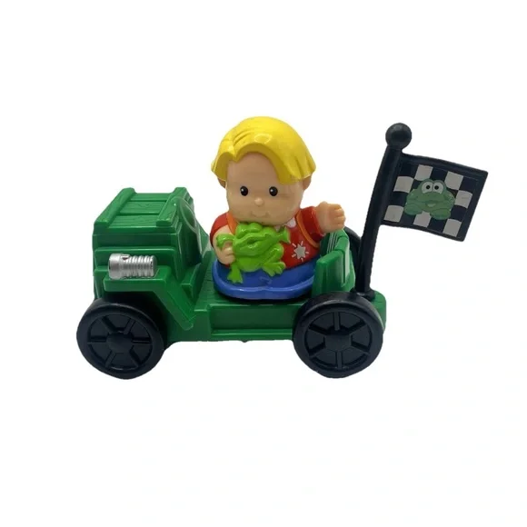 Vintage Rare 1999 Fisher Price Little People Little Talker Eddie - Picture 4 of 4